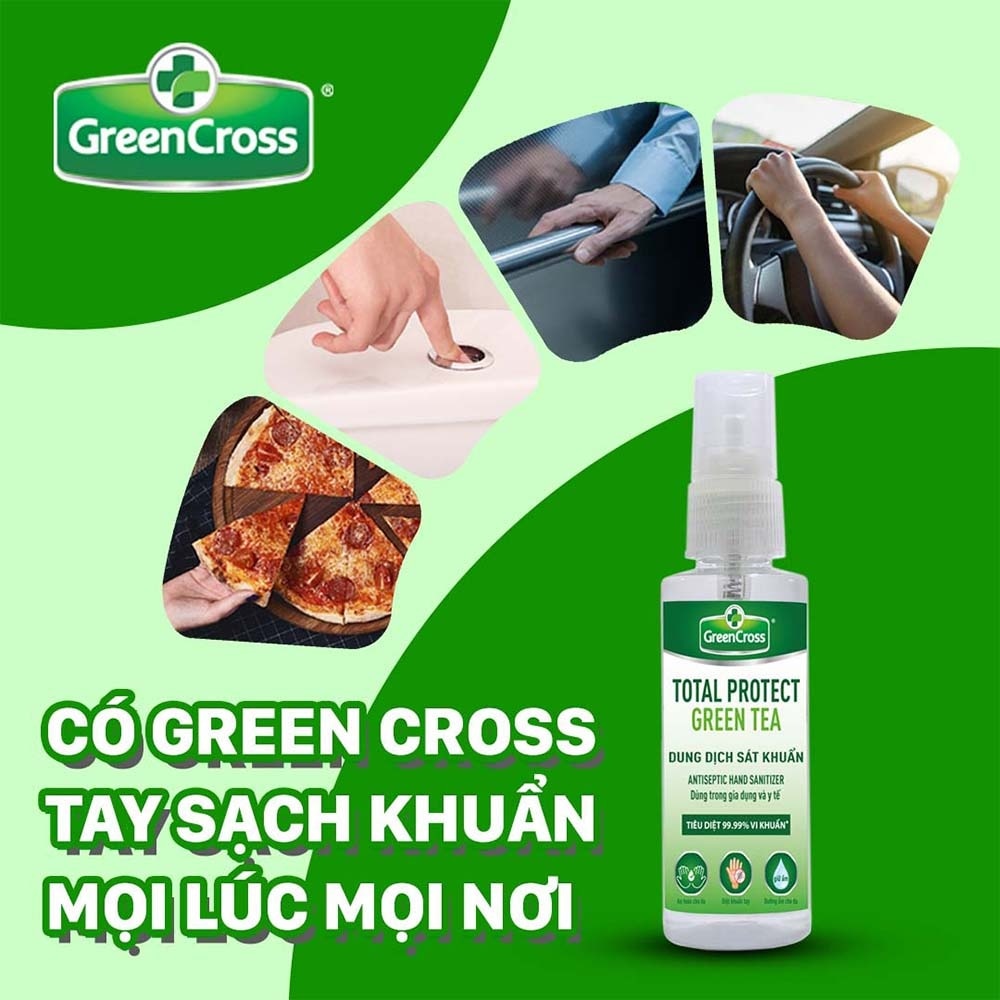 Spray Hand Sanitizer Green Tea 70ml
