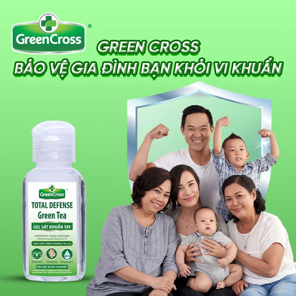 Gel Hand Sanitizer Green Tea 60ml