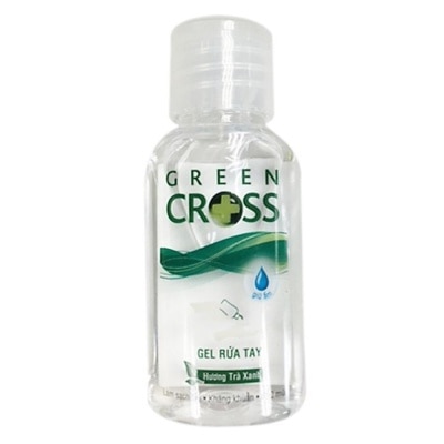 GREEN CROSS Gel Rửa Tay Khô Green Cross Làm Sạch Tay Kháng Khuẩn Khử Mùi Hương Trà Xanh 60ml