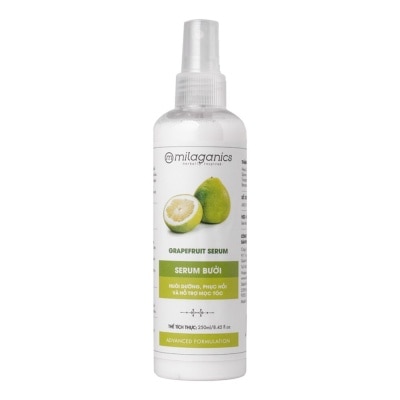 MILAGANICS Serum Milaganics Grapefruit Bưởi Nuôi Dưỡng, Phục Hồi và Hỗ Trợ Mọc Tóc 250ml