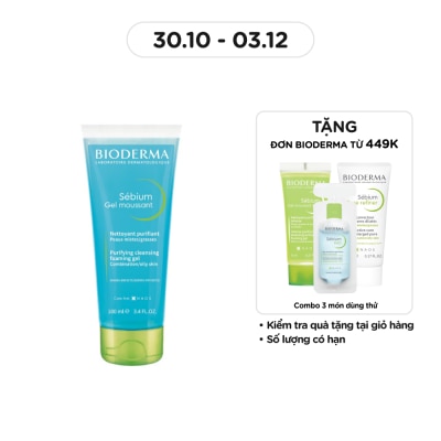 BIODERMA Sébium Gel Moussant 100ml