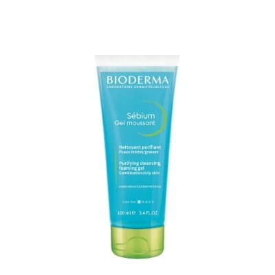 BIODERMA Gel Rửa Mặt Bioderma Sébium Moussant Tạo Bọt Dành Cho Da Hỗn Hợp Và Da Dầu 100ml