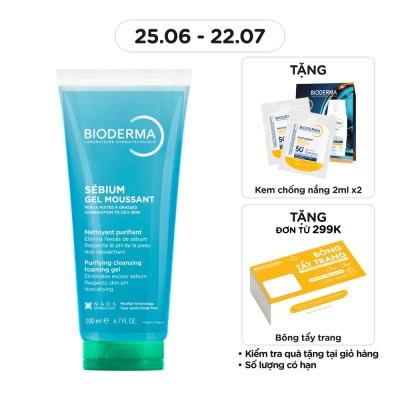 BIODERMA - Sébium Gel Moussant 200ml