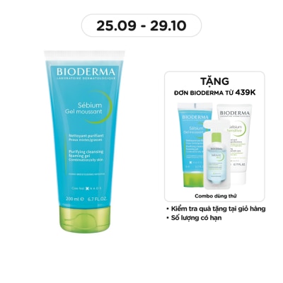 BIODERMA Sébium Gel Moussant 200ml