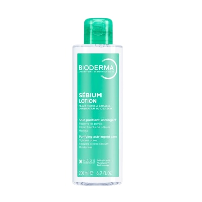 BIODERMA - Dung Dịch Bioderma Sébium Lotion Dưỡng Da Giúp Cân Bằng pH, Hỗ Trợ Ngừa Mụn&Kiểm Soát Dầu Nhờn 200ml