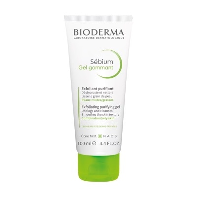 BIODERMA Gel Làm Sạch Và Loại Bỏ Tế Bào Chết Bioderma Sébium Gommant 100ml