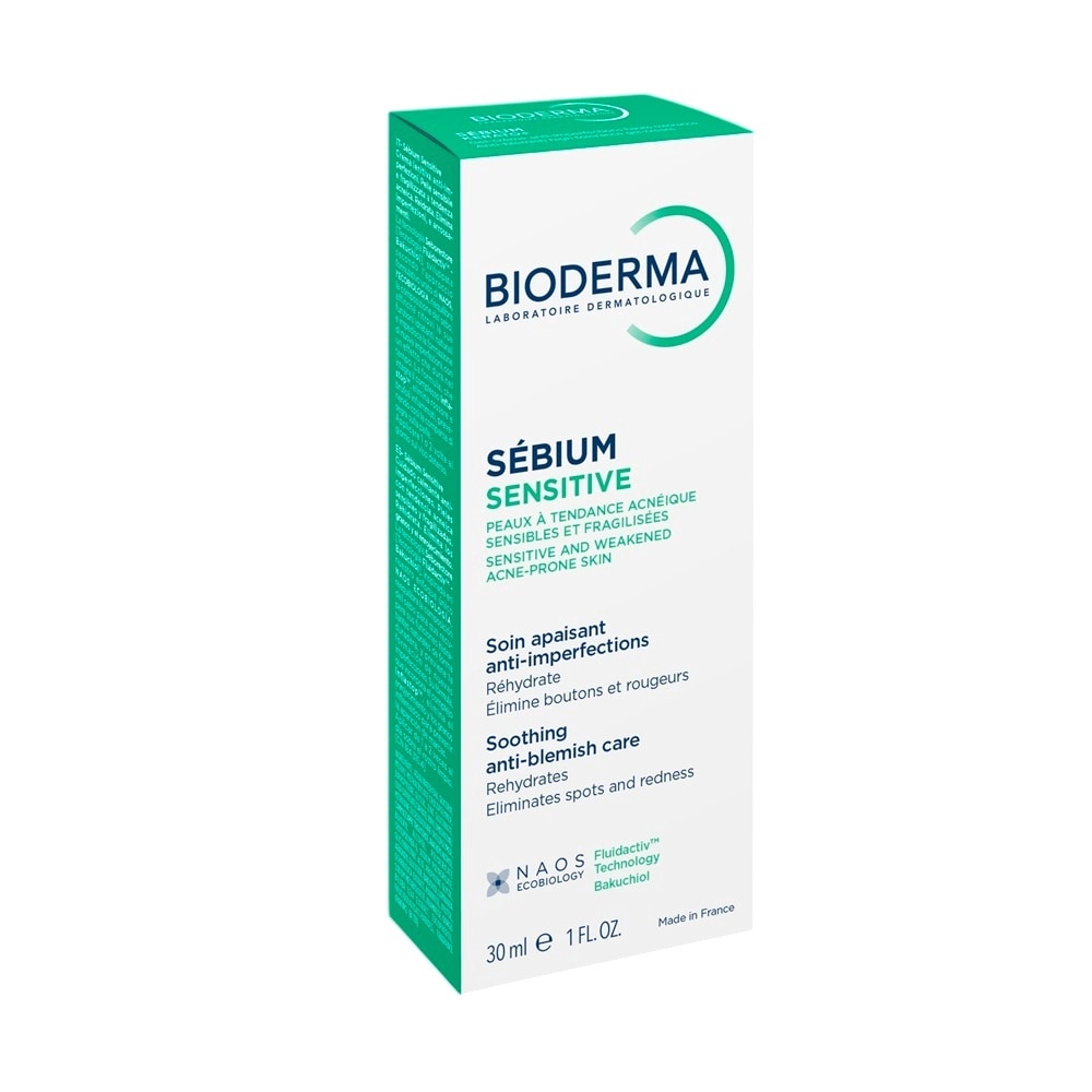 Kem Dưỡng Bioderma Sébium Sensitive Cho Da Mụn Nhạy Cảm 30ml