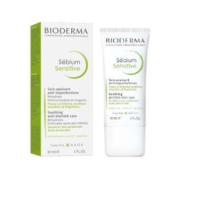 BIODERMA Kem Dưỡng Bioderma Sébium Sensitive Cho Da Mụn Nhạy Cảm 30ml