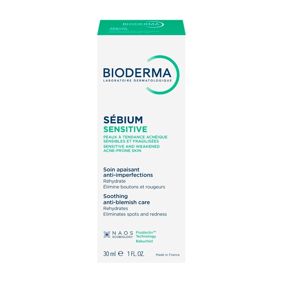 Kem Dưỡng Bioderma Sébium Sensitive Cho Da Mụn Nhạy Cảm 30ml