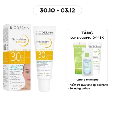 BIODERMA Photoderm Akn Mat SPF 30 40ml