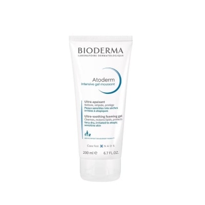 BIODERMA Gel Tạo Bọt Bioderma Dành Cho Da Rất Khô, Nhạy Cảm Dễ Bị Kích Ứng Atoderm Intensive Gel Moussant 200ml