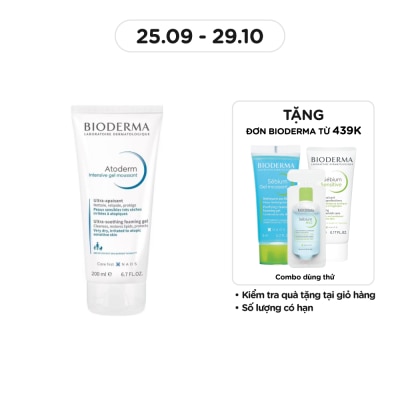 BIODERMA Atoderm Intensive Gel Moussant 200ml