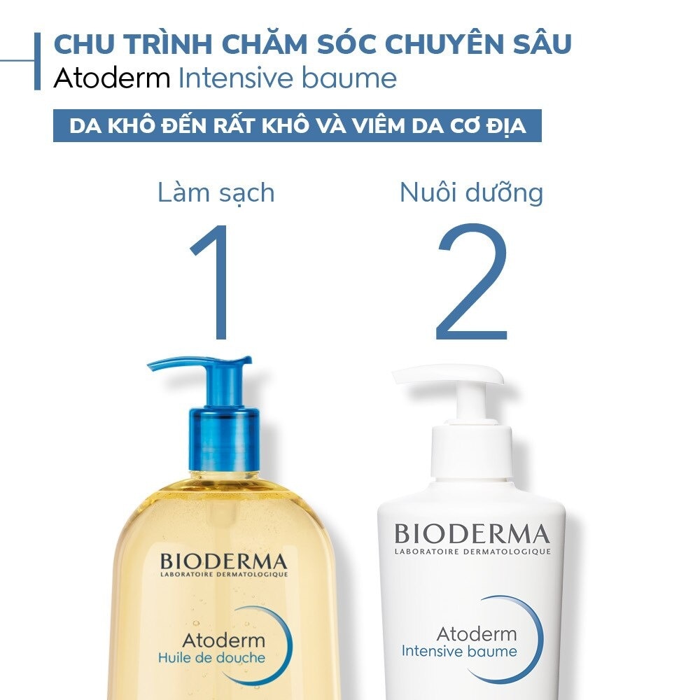 Kem Làm Dịu Da Bioderma Atoderm Intensive Baume Dành Cho Da Rất Khô Hoặc Da Nhạy Cảm 75ml