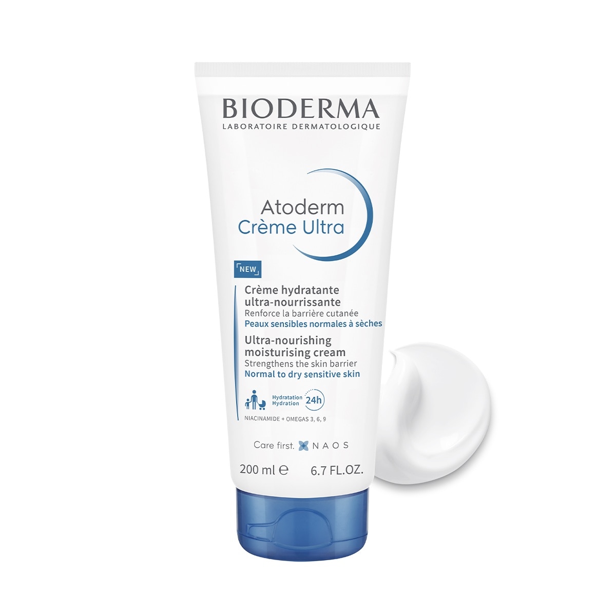 Kem Dưỡng Ẩm Bioderma Cho Da Thường, Da Khô Nhạy Cảm Atoderm Crème Ultra - 200ml