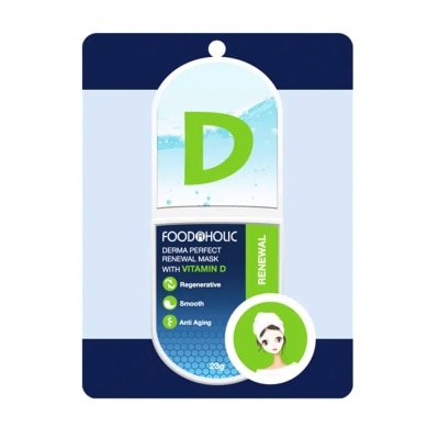 FOODAHOLIC Mask Derma Perfect Renewal With VitaminD 23g