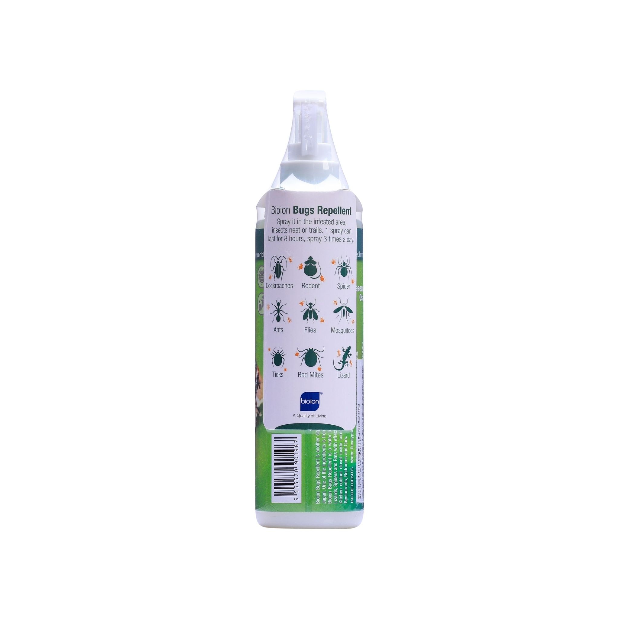 Chai Xịt Bioion Bugs Repellent Xua Đuổi Côn Trùng 250ml