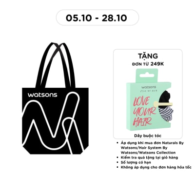 WATSONS Túi Vải Canvas Watsons Bảo Vệ Môi Trường 1pc image