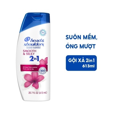 HEAD & SHOULDERS Shampoo + Conditioner Smooth & Silky 2in1 613ml