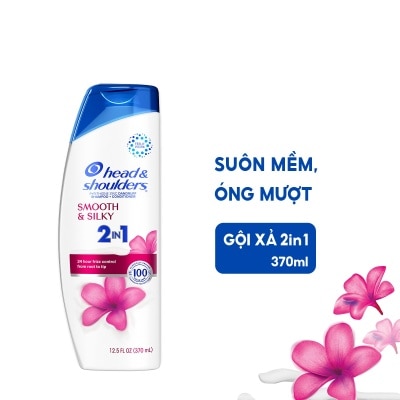 HEAD & SHOULDERS Dầu Gội Và Xả Head & Shoulders Smooth & Silky 2in1 370ml