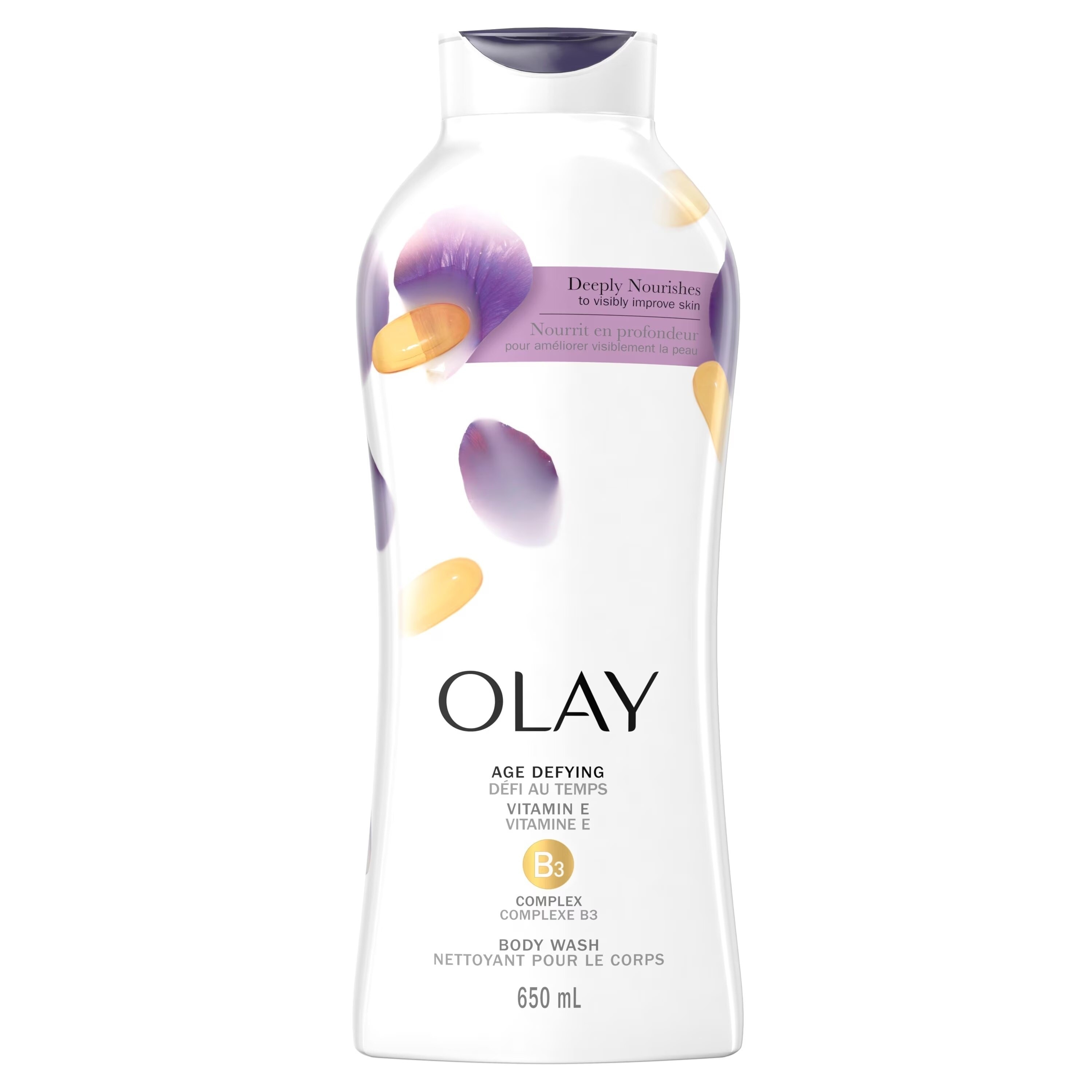 Sữa Tắm Olay Age Defying With Vitamin E Chống Lão Hóa 650ml