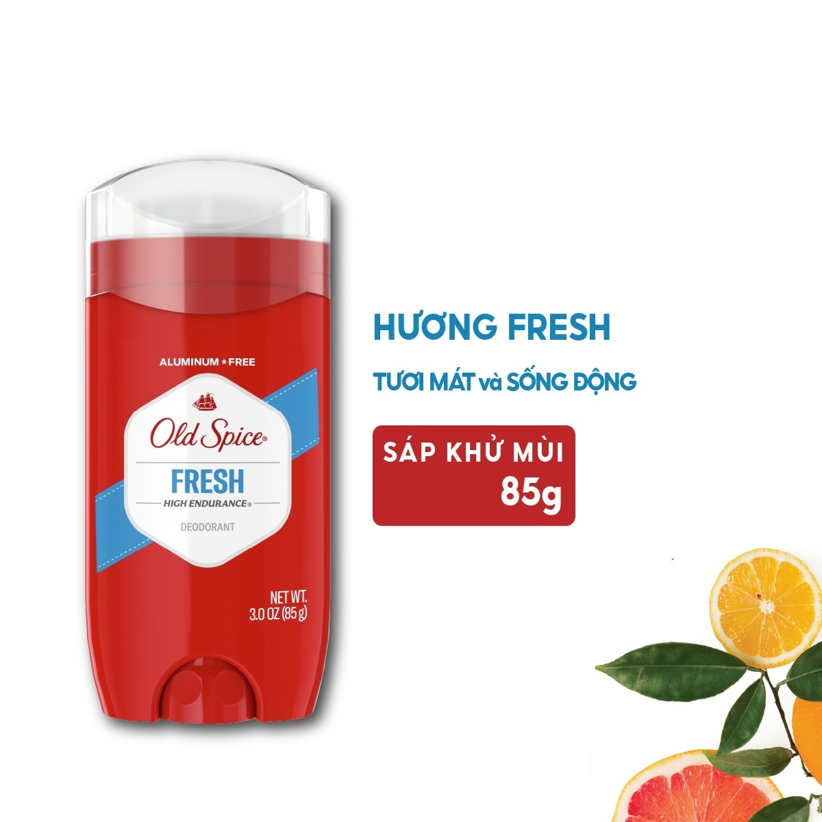 Sáp Khử Mùi Old Spice Fresh High Endurance 85g