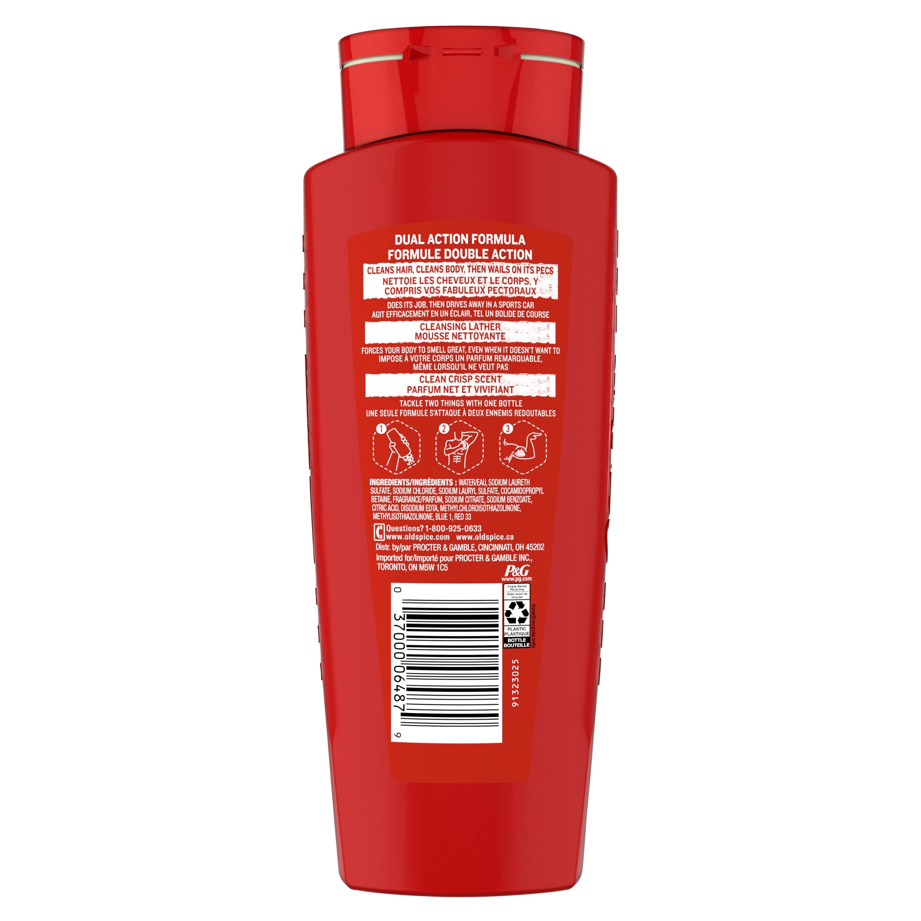 Hair + Body Wash 2IN1 High Endurance 532ml