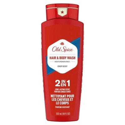 OLD SPICE Dầu Gội Và Sữa Tắm Old Spice High Endurance Crisp Scent 2in1 532ml