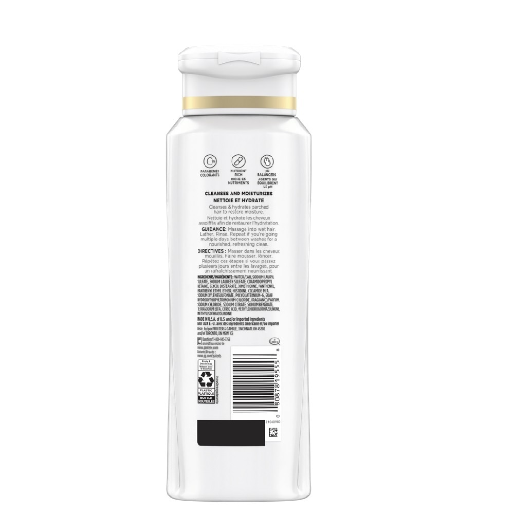 Dầu Gội Và Xả Pantene Daily Moisture Renewal 2in1 24Hr Hydration 355ml