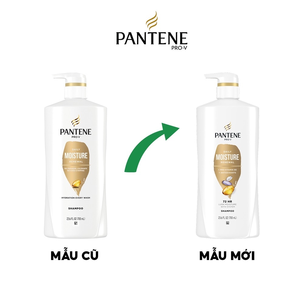 Pro-V Shampoo Daily Moisture Renewal 24Hr Hydration 700ml