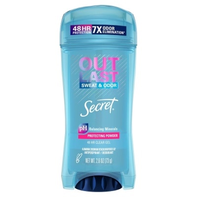 SECRET Deodorant Outlast Clear Gel Protecting Powder 73g