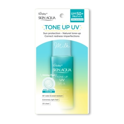 SUNPLAY Skin Aqua Tone Up UV Milk SPF50+ PA++++ Pure & Radiant Skin 50g