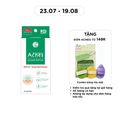 ACNES - Clear Patch Clear Acne & Anti-Bacteria 24pcs image