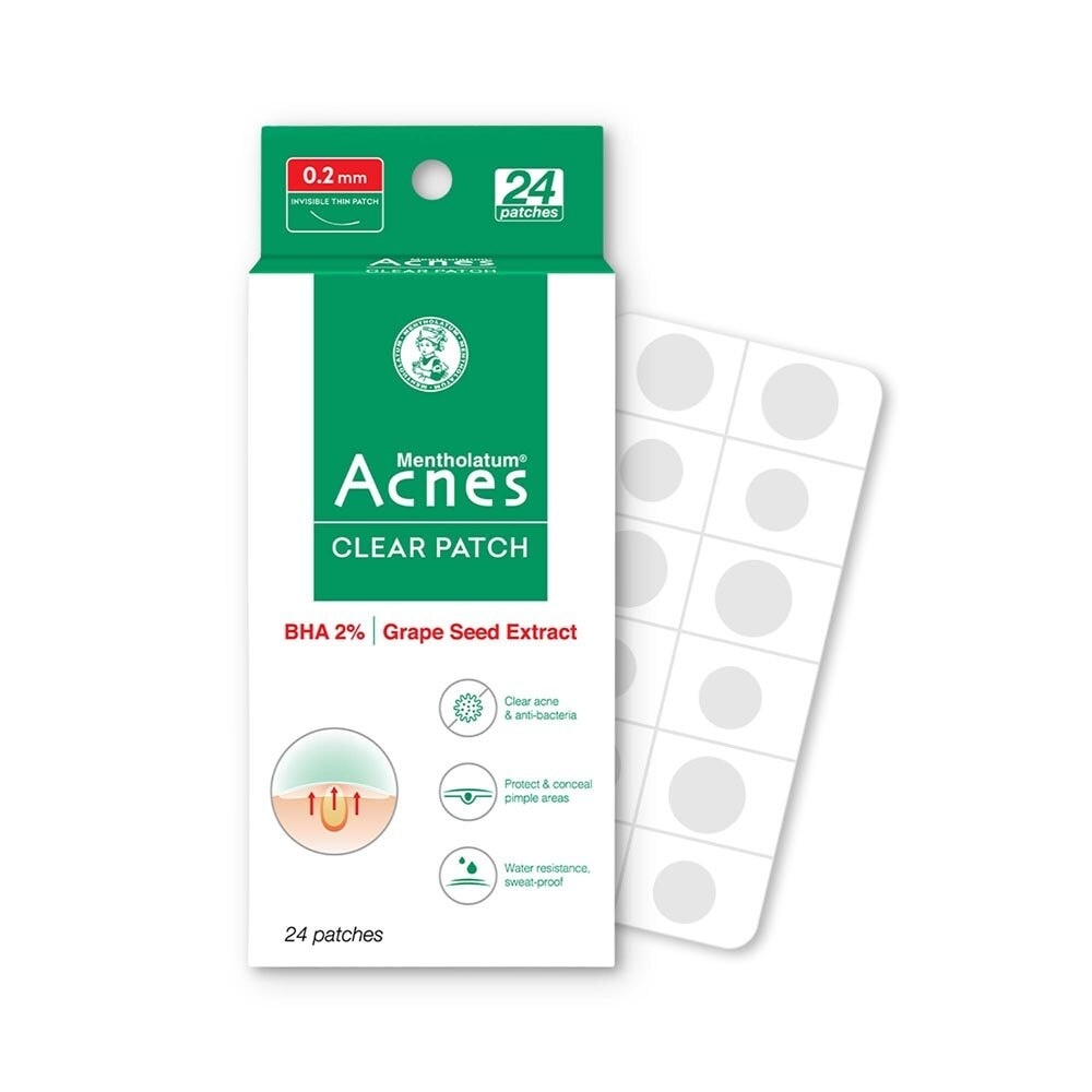 Clear Patch Clear Acne & Anti-Bacteria 24pcs