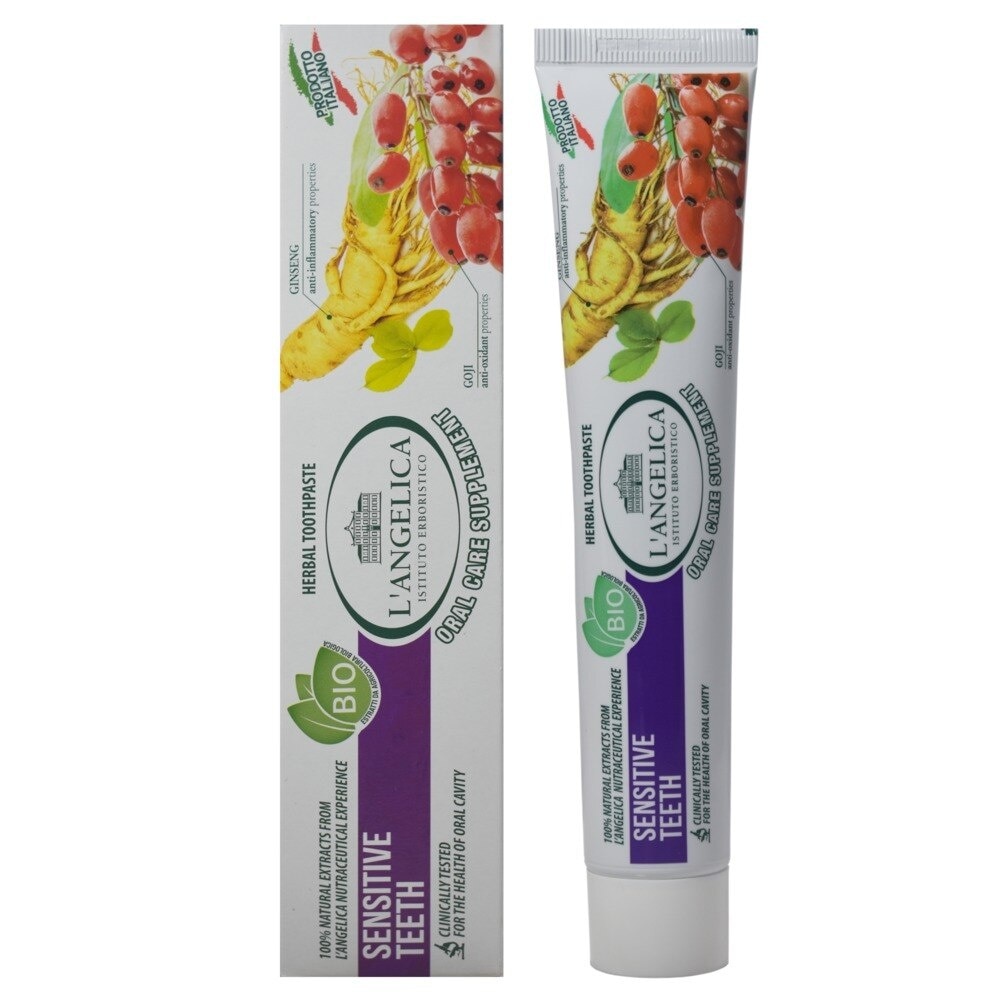 L'Angelica Herbal Toothpaste Sensitive Teeth 75ml