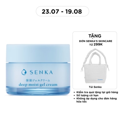 SENKA - Kem Dưỡng Cấp Ẩm Senka Deep Moist Gel Cream Chuyên Sâu Dạng Gel 50g image