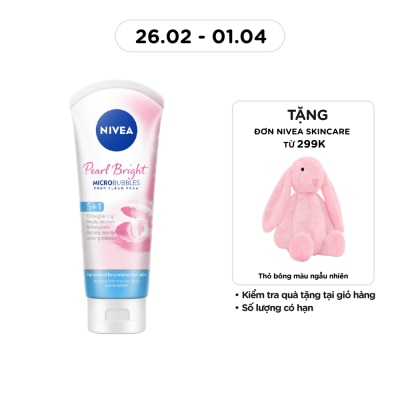 NIVEA - Facial Foam Pearl White Micro Bubbles Deep Clean 100g