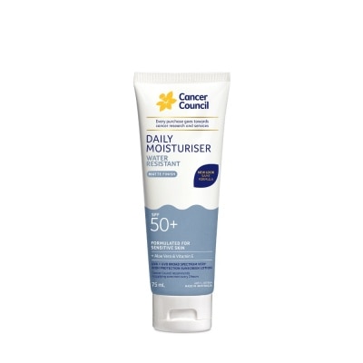 CANCER COUNCIL Kem Chống Nắng Cancer Council Face Day Moisturizer Dưỡng Ẩm & Chống Nước Dành Cho Da Mặt SPF50+ UVA-UVB 75ml