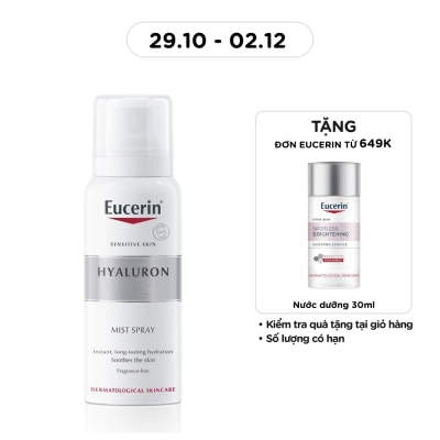 EUCERIN Xịt Dưỡng Ẩm Eucerin Làm Giảm Nếp Nhăn Hyaluron Mist Spray 50ml image