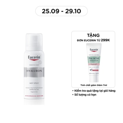 EUCERIN Xịt Dưỡng Ẩm Eucerin Làm Giảm Nếp Nhăn Hyaluron Mist Spray 50ml
