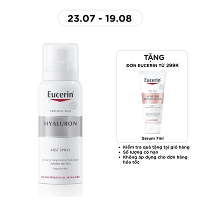 EUCERIN - Xịt Dưỡng Ẩm Eucerin Làm Giảm Nếp Nhăn Hyaluron Mist Spray 50ml image
