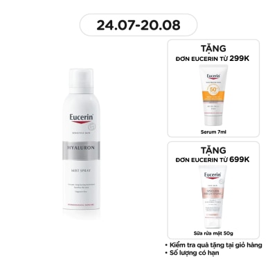 EUCERIN Xịt Dưỡng Ẩm Eucerin Làm Giảm Nếp Nhăn Hyaluron Mist Spray 150ml