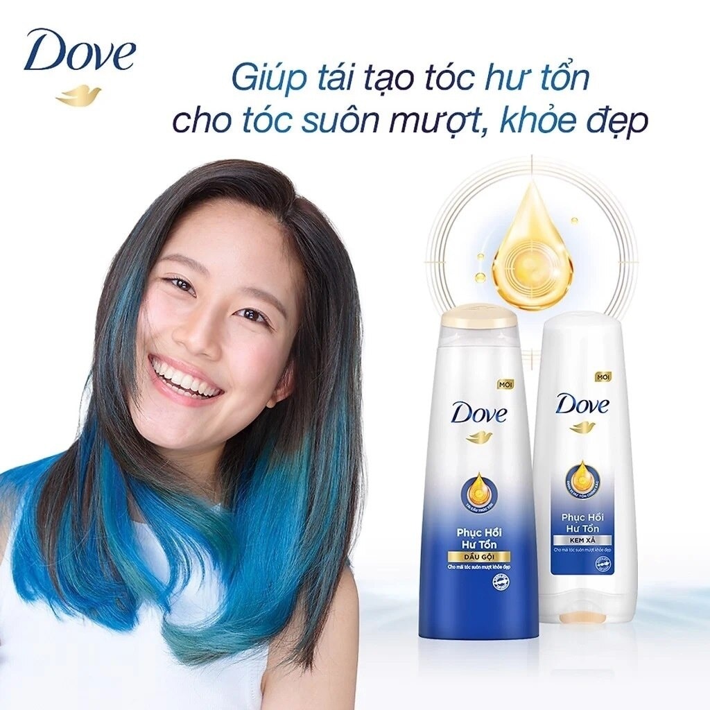 Kem Xả Dove Nutritive Solutions Phục Hồi Hư Tổn 320g