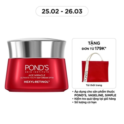 POND'S Day Cream Age Miracle SPF18 45g