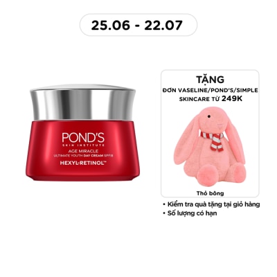 POND'S - Kem Dưỡng Da Pond'S Age Miracle Day Cream Chống Lão Hóa SPF18 45g