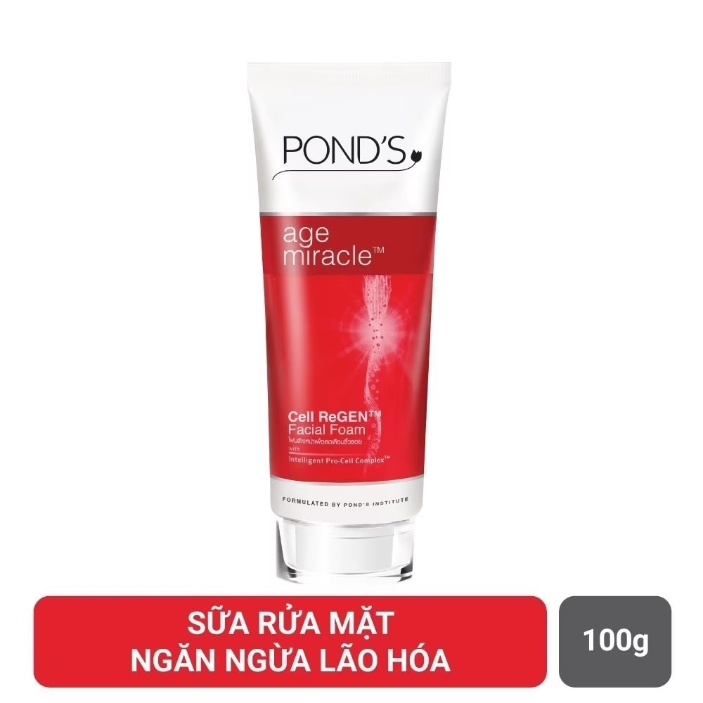 Sữa Rửa Mặt Pond'S Age Miracle Ngăn Ngừa Lão Hóa 100g