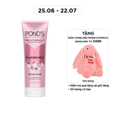 POND'S - Sữa Rửa Mặt Pond'S White Beauty Spot-less Glow Làm Sáng Da 100g