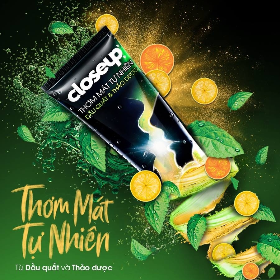 Closeup Toothpaste Fresh Attraction Madarin Oil & Refreshing Herbal 230g