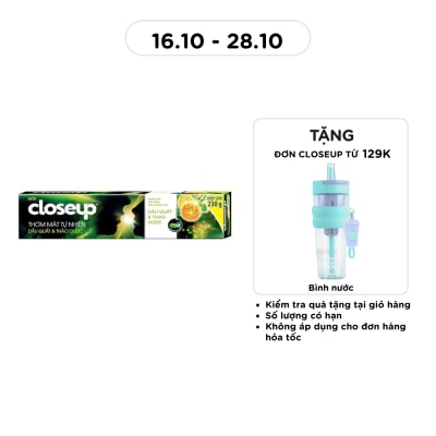 CLOSEUP Kem Đánh Răng Closeup Dầu Quất & Thảo Dược 230g image