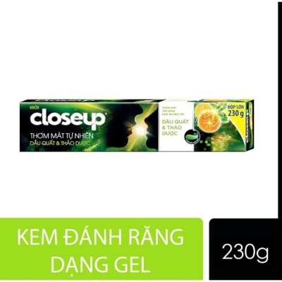 CLOSEUP Closeup Toothpaste Fresh Attraction Madarin Oil & Refreshing Herbal 230g