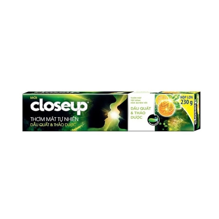 Closeup Toothpaste Fresh Attraction Madarin Oil & Refreshing Herbal 230g